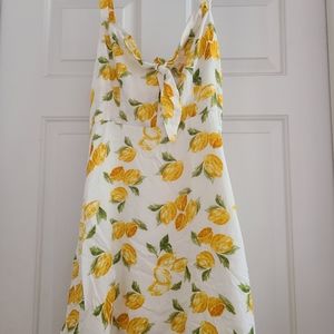 NEW Socialite Lemon Print Dress - Sz L